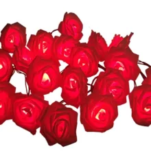 ریسه ال ای دی گل رز درشت گالری نفیس 6 متری