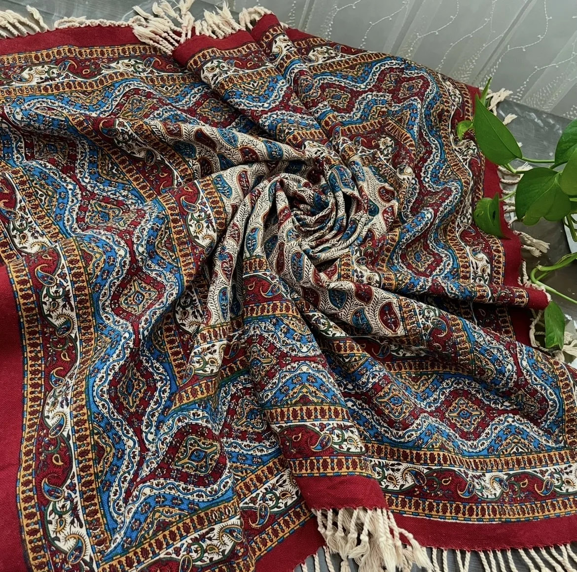 رومیزی قلمکار مدل ممتاز صادراتی اصفهان