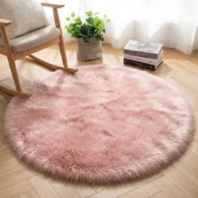 پادری هیراد هوم فرنشینگ طرح خز فانتزی سایز 110×110 سانتی متر