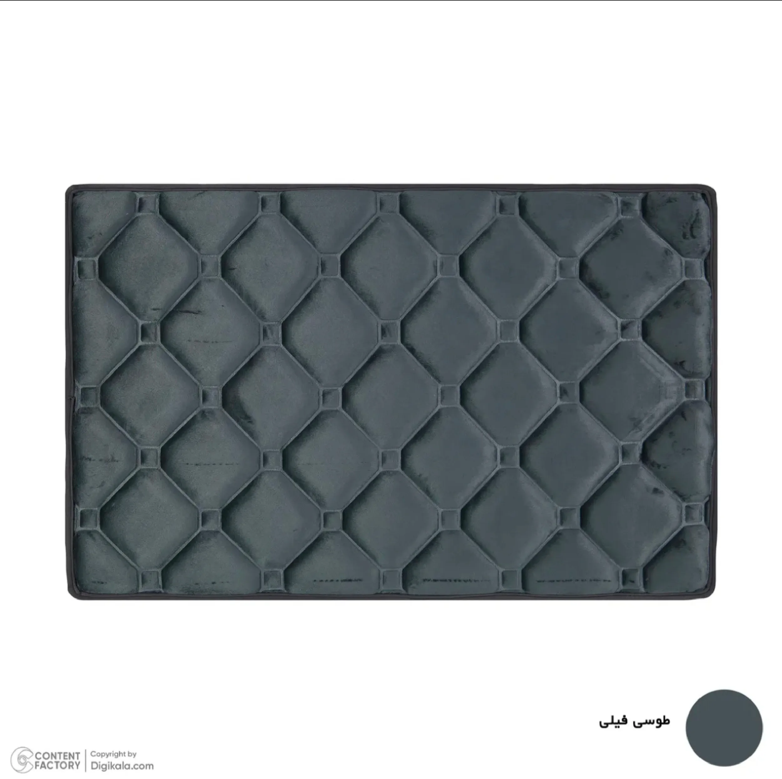پادری مدل مخمل   سایز 70x50 سانتی‌متر مناسب برای فضای داخلی