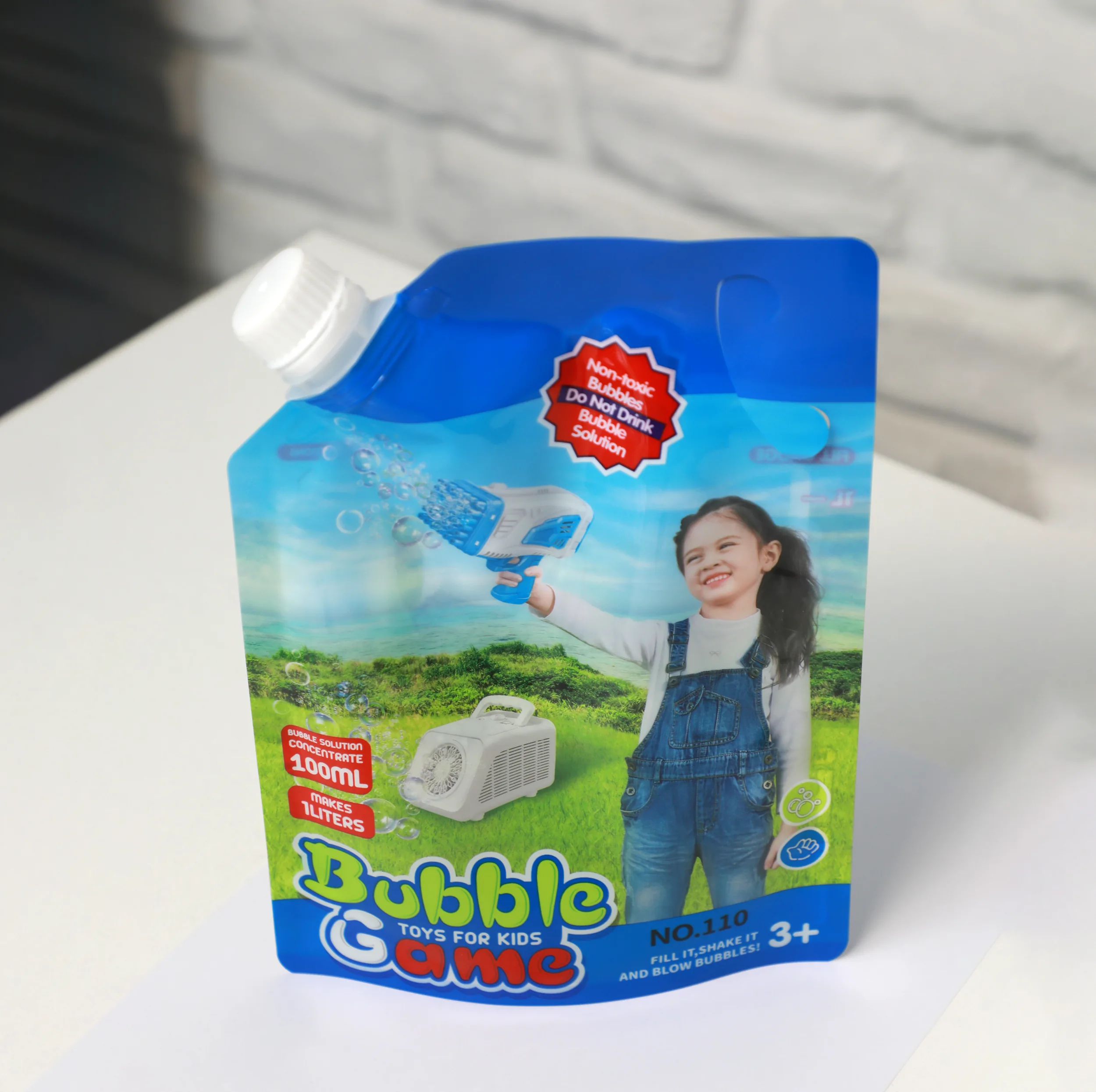 ابزار شوخی مدل مایع حباب ساز 100 میلی لیتر کد 002