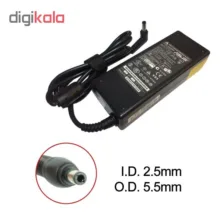 شارژر لپ تاپ 19 ولت 4.74 آمپر مدل ADP-65DB