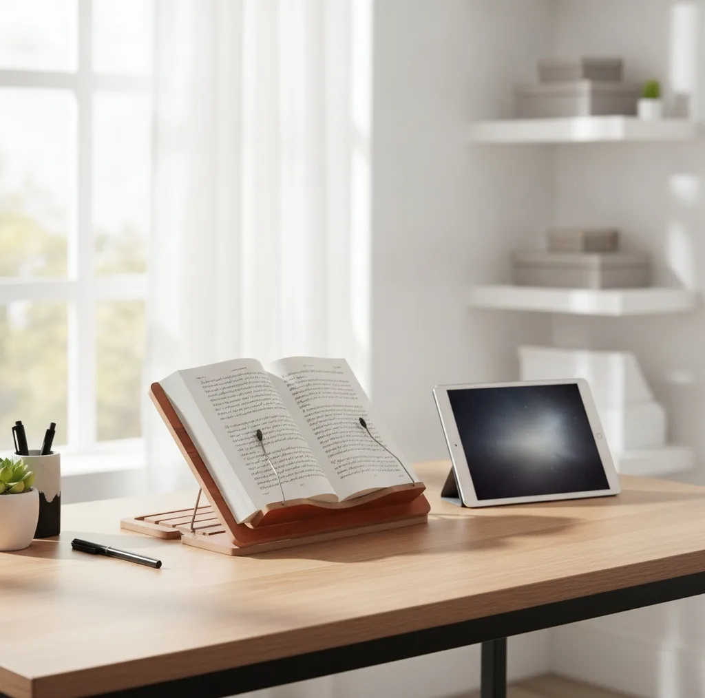 نگهدارنده کتاب مدل کتابخوان پلاس