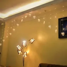 ریسه ال ای دی طرح قلب بزرگ مدل آویز طول 3 متر