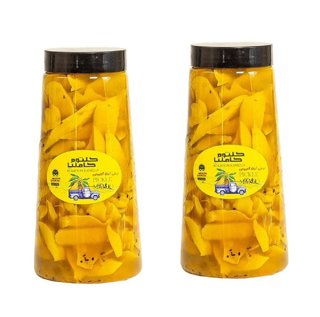 ترشی انبه مخصوص کلثوم کاملیا - 1300 گرم مجموعه 2 عددی