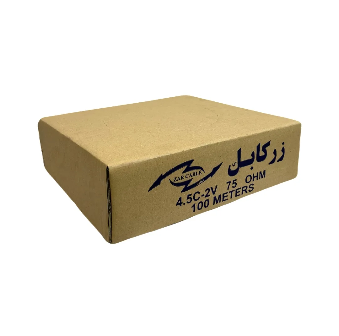 کابل آنتن کواکسیال زرکابل آلبا 75 اهم مدل Z.COAX-75