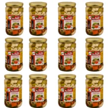 شور مخلوط انتخاب - 650 گرم بسته 12 عددی