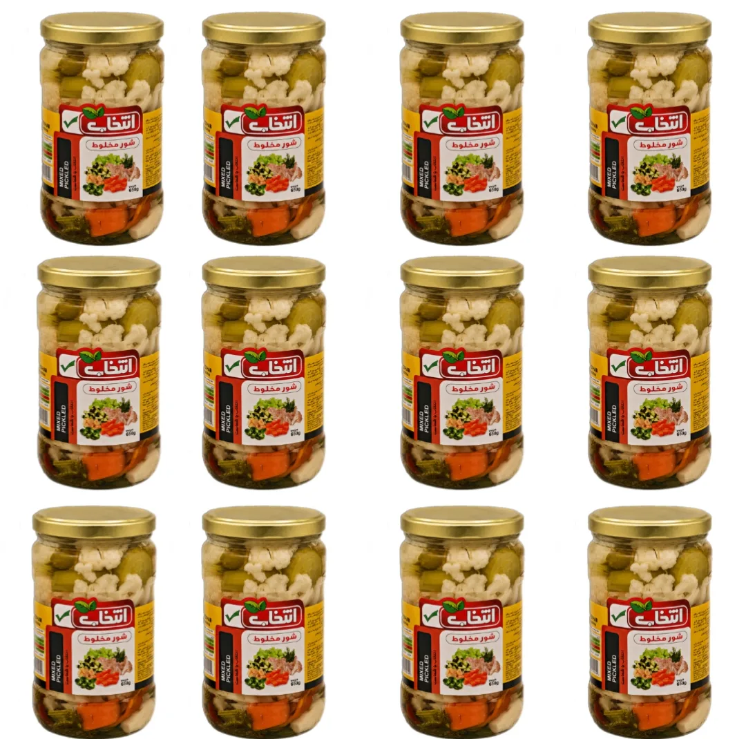 شور مخلوط انتخاب - 650 گرم بسته 12 عددی