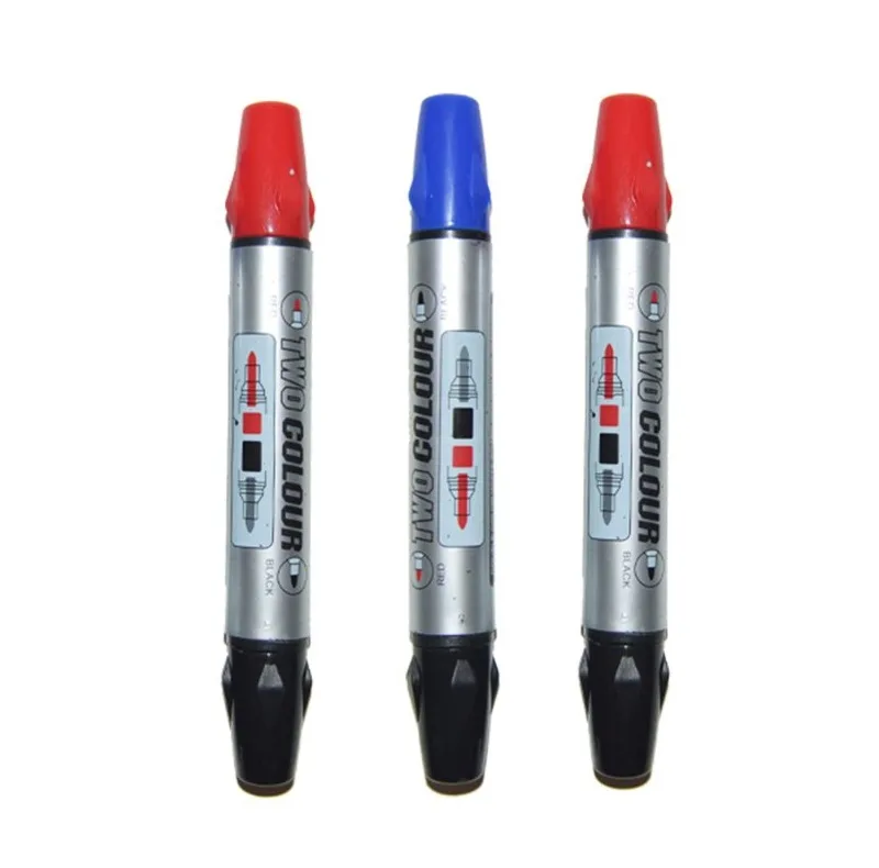 ماژیک وایت برد مدل double color3 کد 007 بسته 3 عددی