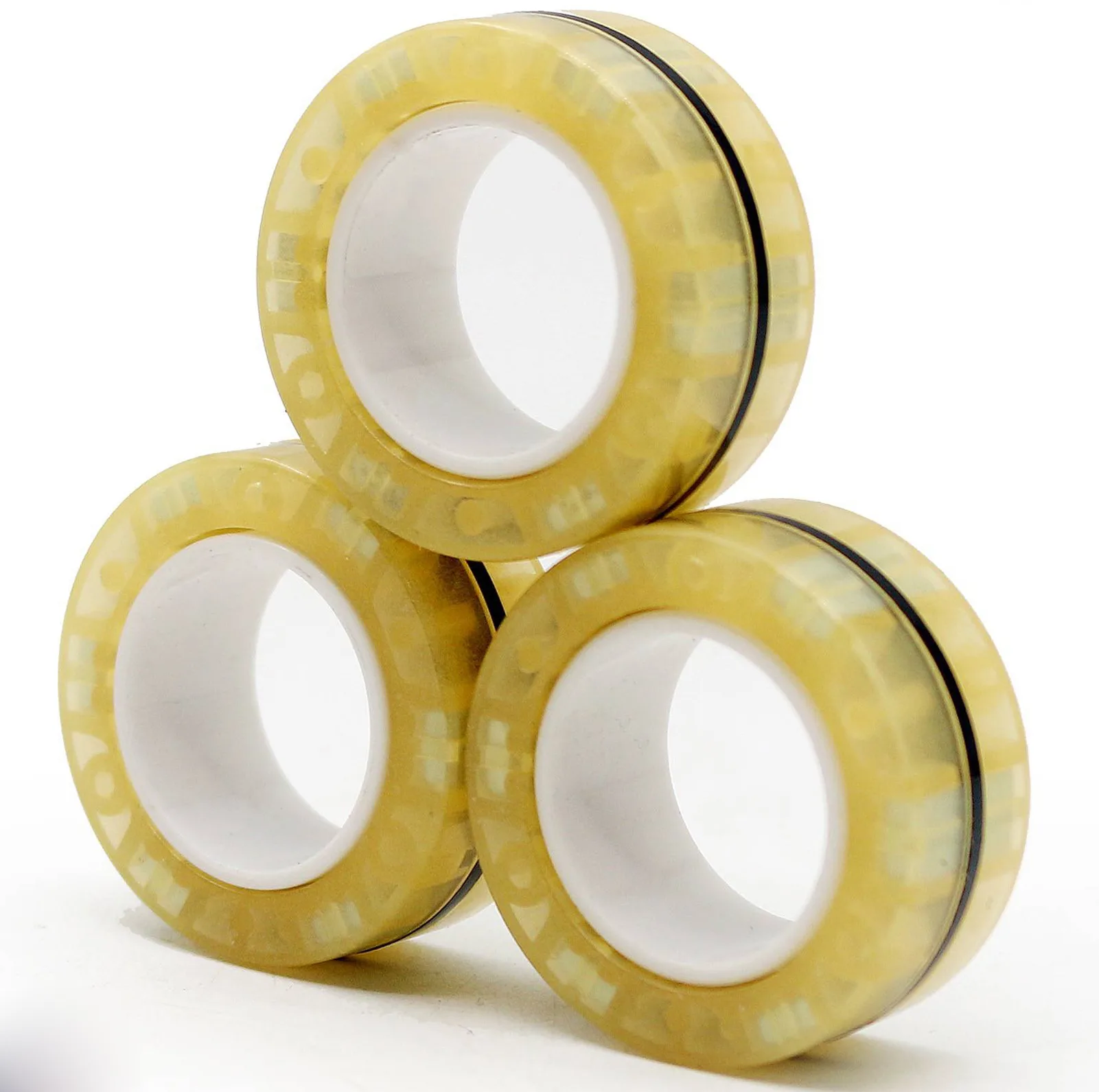 فیجت ضد استرس ریلایف مدل 300 Magnetic Ring طرح حلقه های مغناطیسی بسته 3 عددی