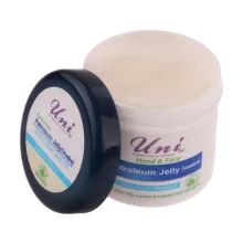 وازلین دست یونی لد مدل روغن پنبه دانه حاوی ویتامین E و B5 مناسب برای انواع پوست وزن 100 گرم مجموعه 6 عددی