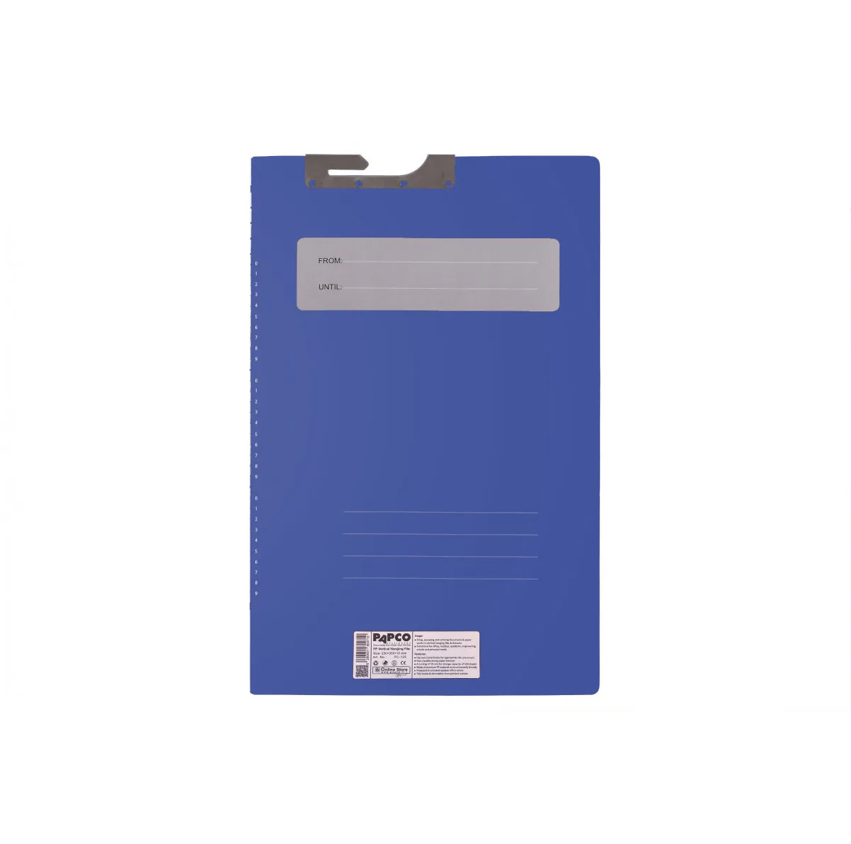 پوشه پاپکو مدل FC-125-PP سایز FC بسته 24 عددی