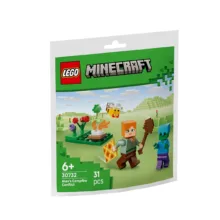 لگو 31 تکه سری Minecraft مدل Alex s Campfire Conflict کد 30732