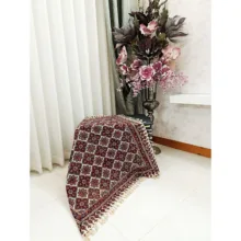 رومیزی قلمکار مدل خشتی