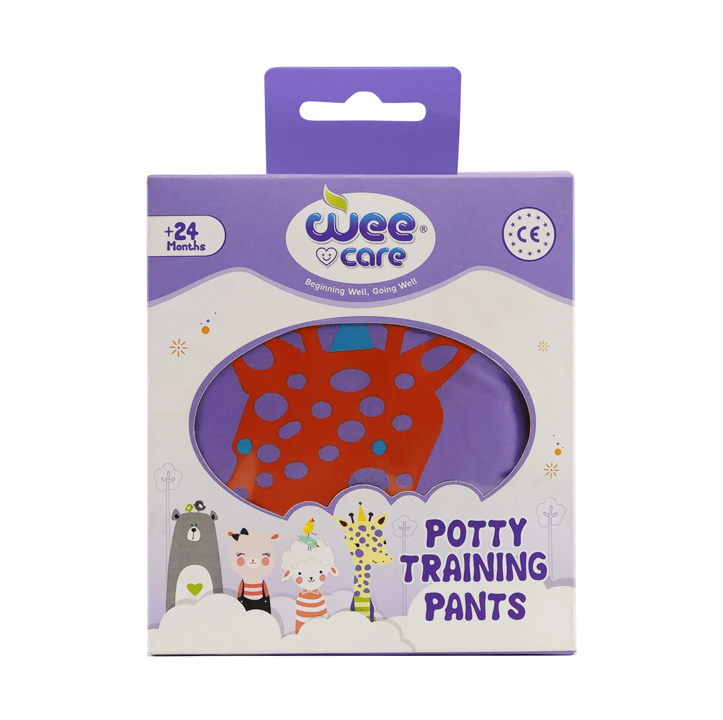 شورت آموزشی کودک وی کر مدل دکمه دار طرح giraffe کد U808