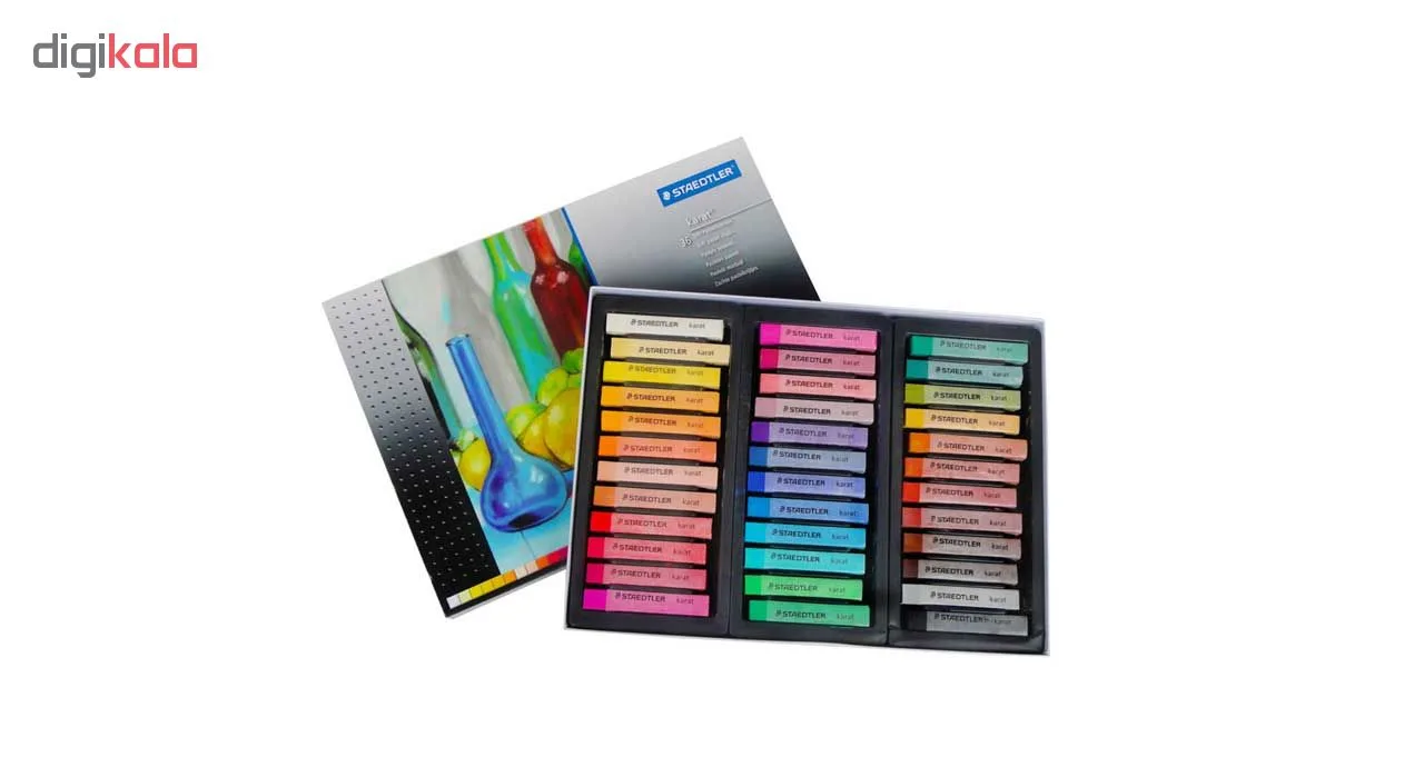 پاستل گچی استدلر 24 رنگ کد 2430-C24