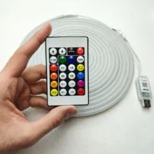 ریسه ال ای دی مدل فلکسی LED-NEON--IC-RGB طول 5 متر
