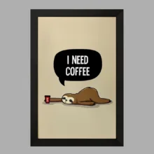 تابلو خندالو مدل قهوه Coffee  کد 22010
