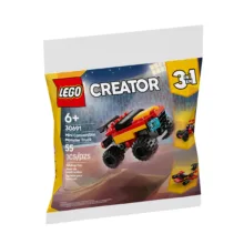 لگو 55 تکه سری Creator مدل Mini Convertible Monster Truck کد 30691