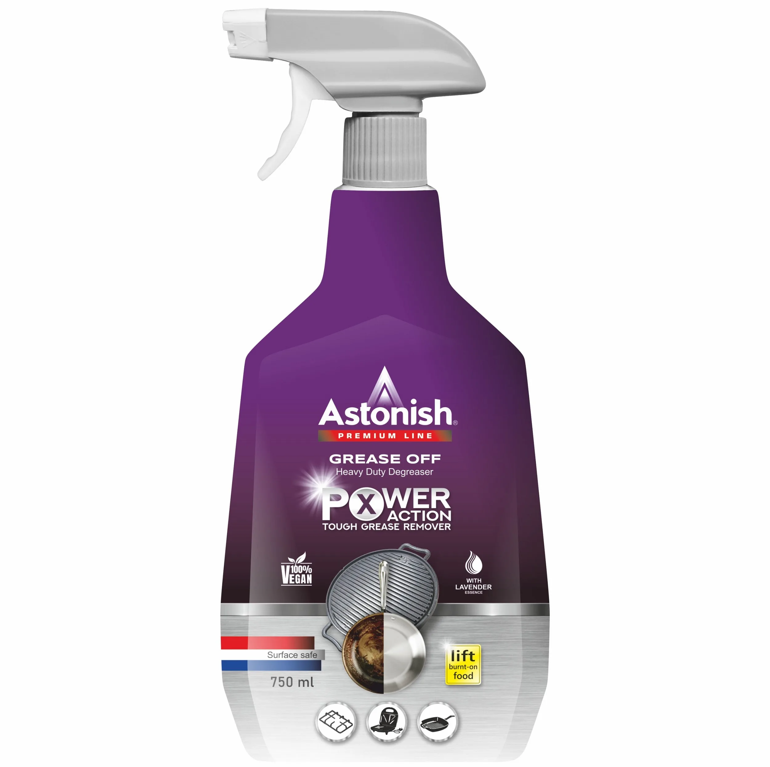 اسپری چربی زدا قوی استونیش مدل Premium X-Power حجم 750 میلی لیتر