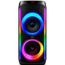 اسپیکر بلوتوثی قابل حمل برودو مدل Karaoke Box dual 12inch