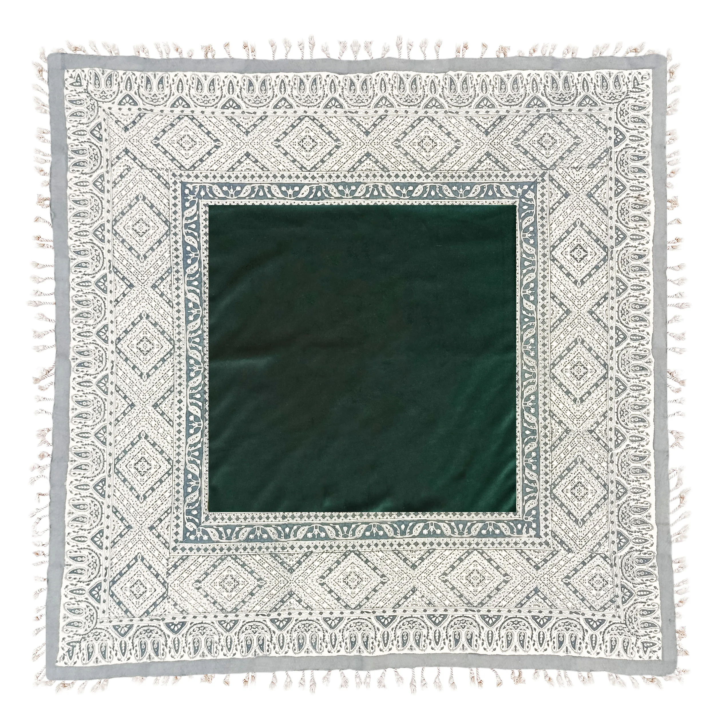 رومیزی مخمل مدل سنتی