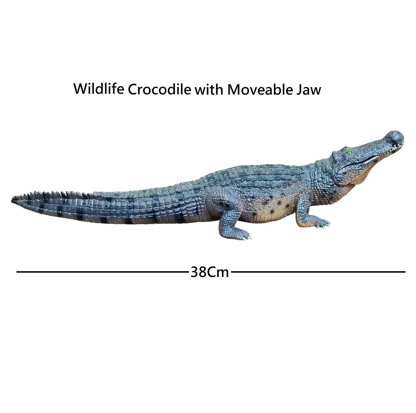 اکشن فیگور مدل کروکودیل فک متحرک طرح CROCODILE ارتفاع 5 سانتیمتر