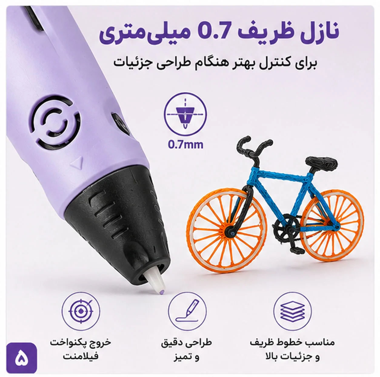 قلم سه بعدی مدل NP100