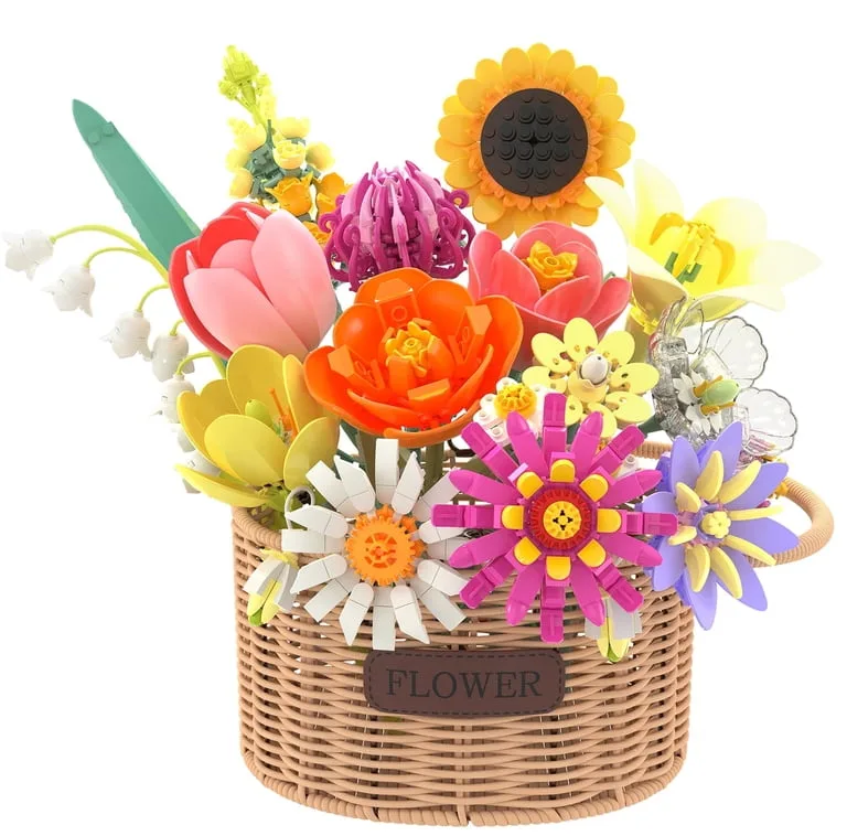 ساختنی 1245تکه مدل دسته گل کد 2234