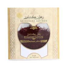 زعفران نگین درجه 1 زعفران کشاورز – 3 گرم
