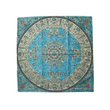 رومیزی ترمه نگین خاتم طرح شاهسوند یزد کد ya72439700