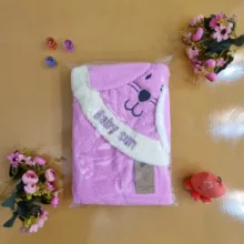 پتو نوزادی طرح خرگوش سایز 80×80 سانتی متر
