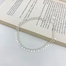 پابند زنانه وای اس ایکس مدل ماه و ستاره کد A4076