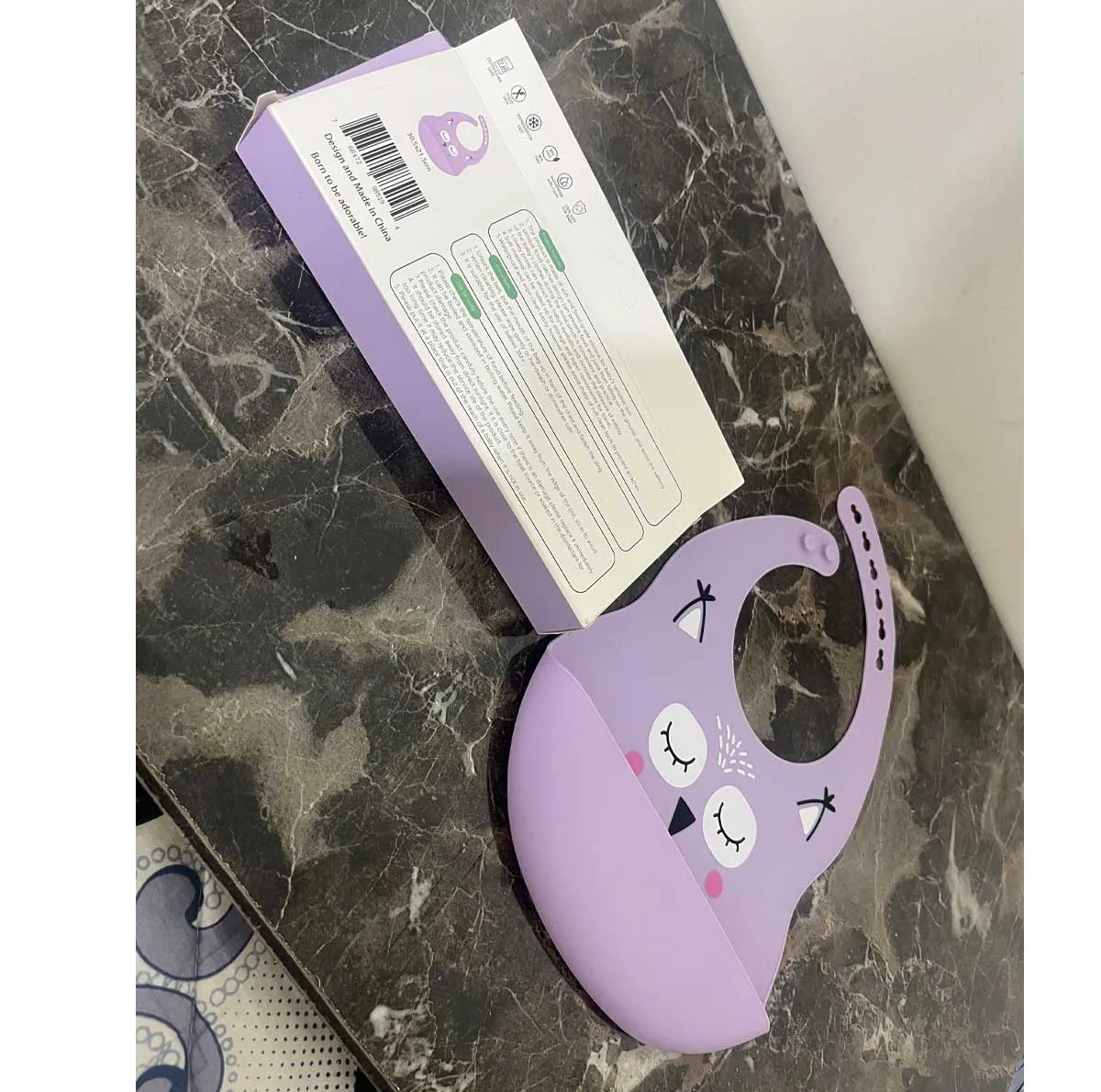 پیش بند نوزادی مدل SILICONE BIB