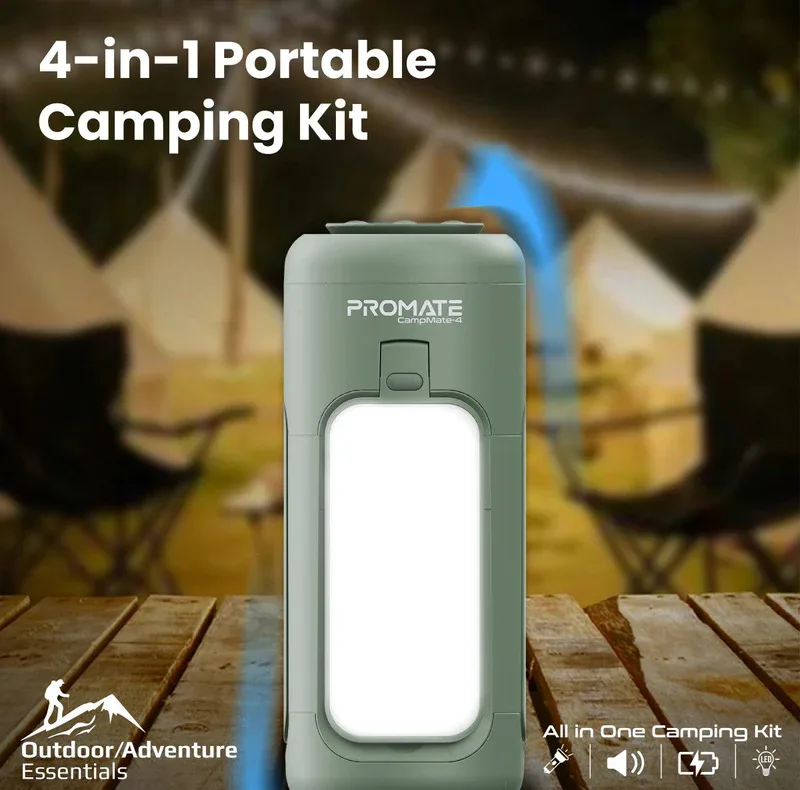 اسپیکر بلوتوثی پرومیت مدل CAMPMATE-4