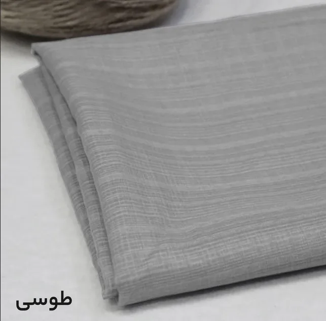 پرده پانچ نوین دکور سیلوانا مدل حریر نازلی سایز 200 × 280 سانتیمتر