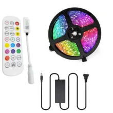 ریسه ال ای دی مدل RGB-remote-app موزیکال طول 5 متر