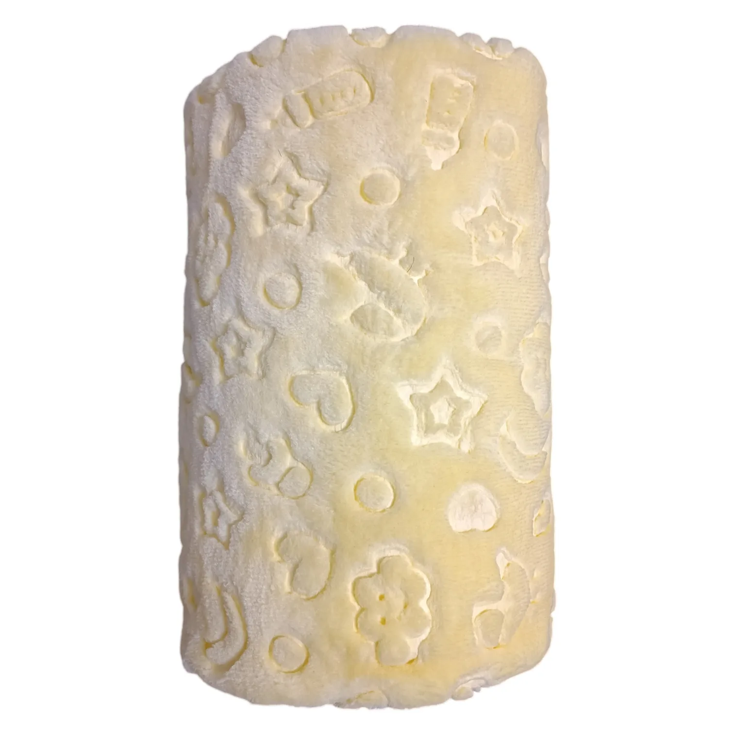 پتو کودک و نوزاد ازدیلک مدل Embos Sari سایز 120×100 سانتی متر