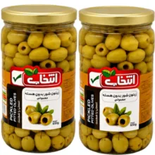 زیتون شور بی هسته انتخاب - 650 گرم