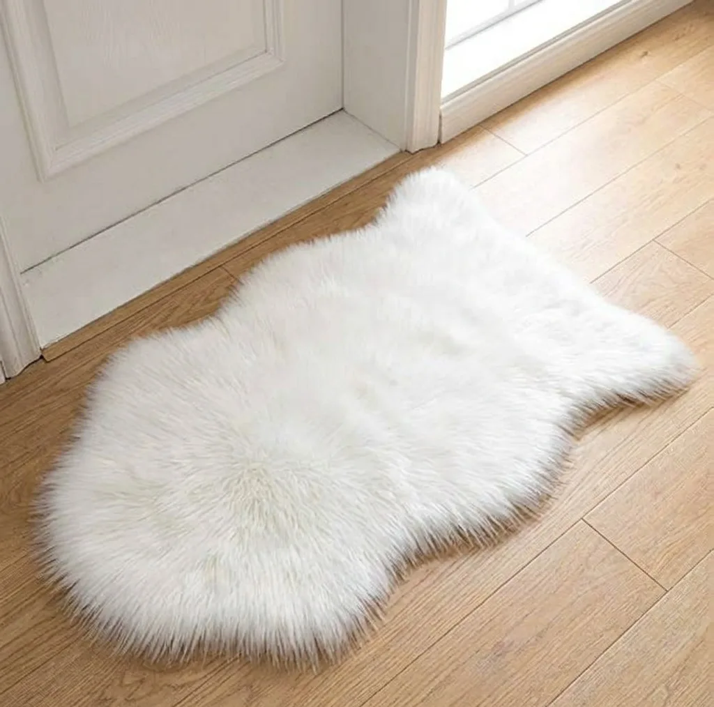 پادری طرح خز مدل modern mat سایز 58x88 سانتی متر