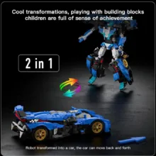 ساختنی 998 تکه مولد کینگ مدل 10061 Lambo transformer