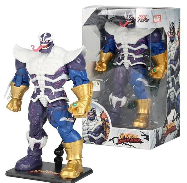 اکشن فیگور طرح ونوم مدل Venomized Thanos ارتفاع 18 سانتیمتر