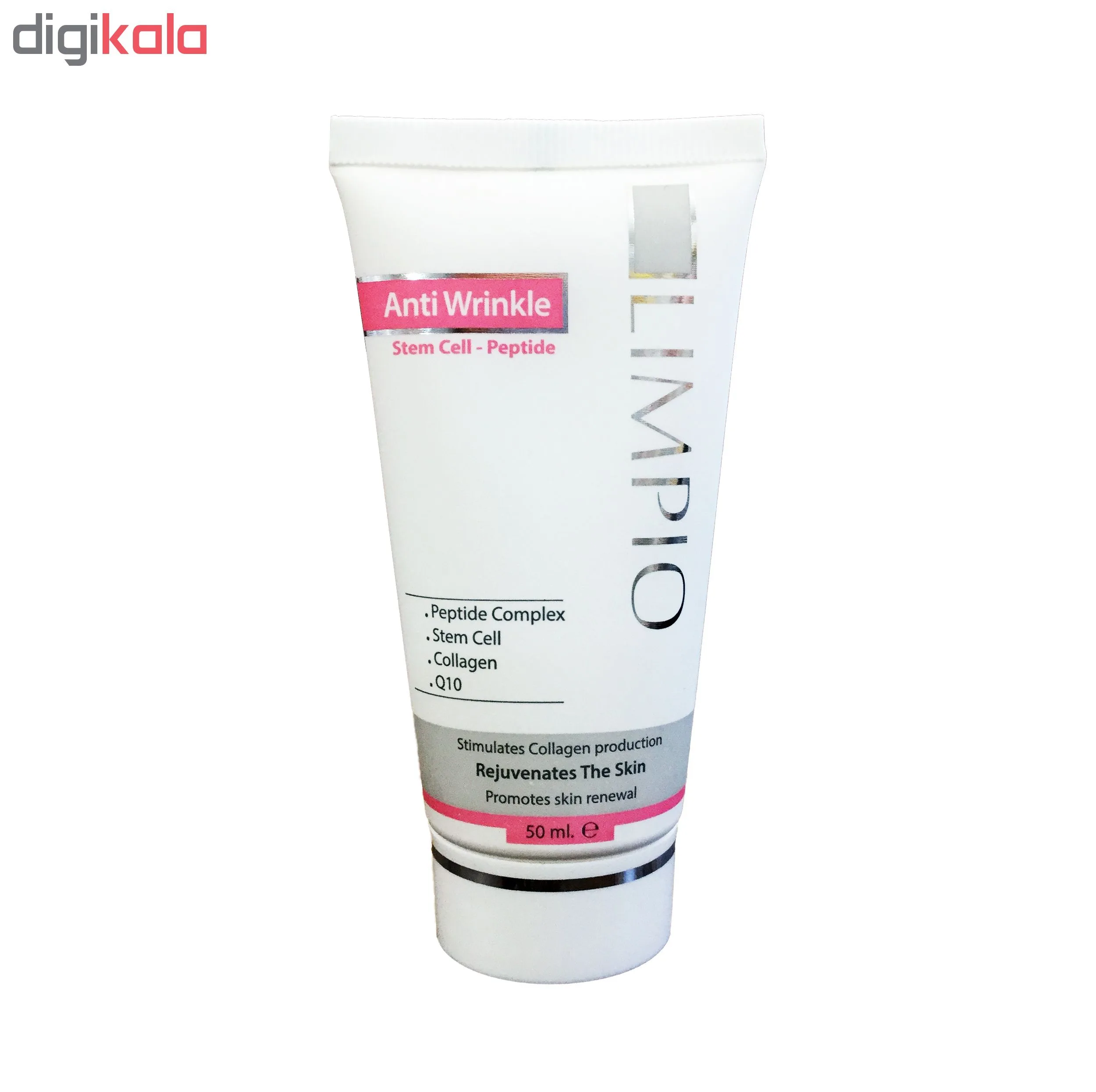 کرم ضد چروک لیمپیو مدل Anti Wrinkle کد Li0063 حجم 50 میلی لیتر