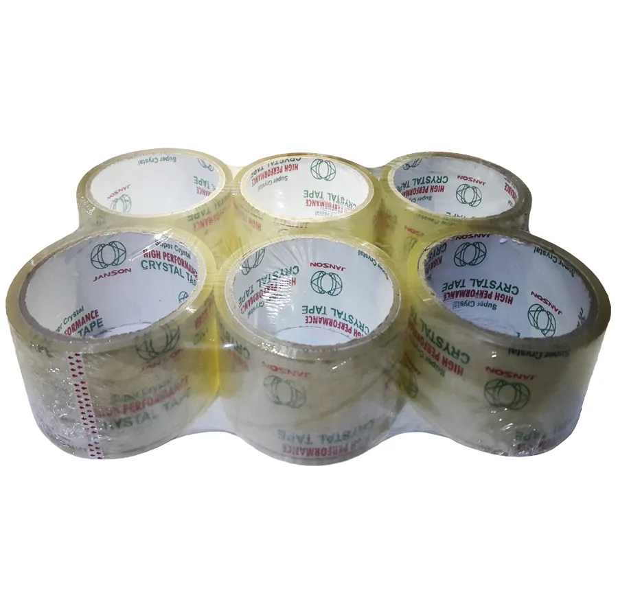 نوار چسب شیشه ای جانسون مدل 40yard بسته 6 عددی