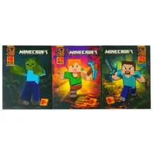 فیگور طرح ماینکرافت مدل Minecraft M001-3 مجموعه 3 عددی