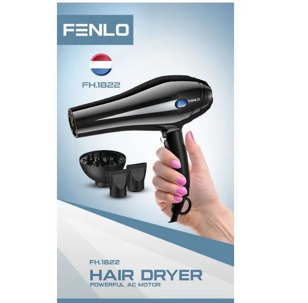 سشوار حرفه ای 2800 وات فینلو مدل FH.1822