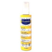 اسپری ضدآفتاب کودک موستلا مدل SPF50 حجم 200 میلی لیتر