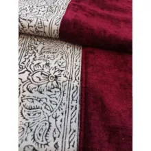 رومیزی قلمکار مدل مخمل اصفهان