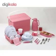 سبد پیک نیک ۷۰ پارچه پونا پلاست مدل p70