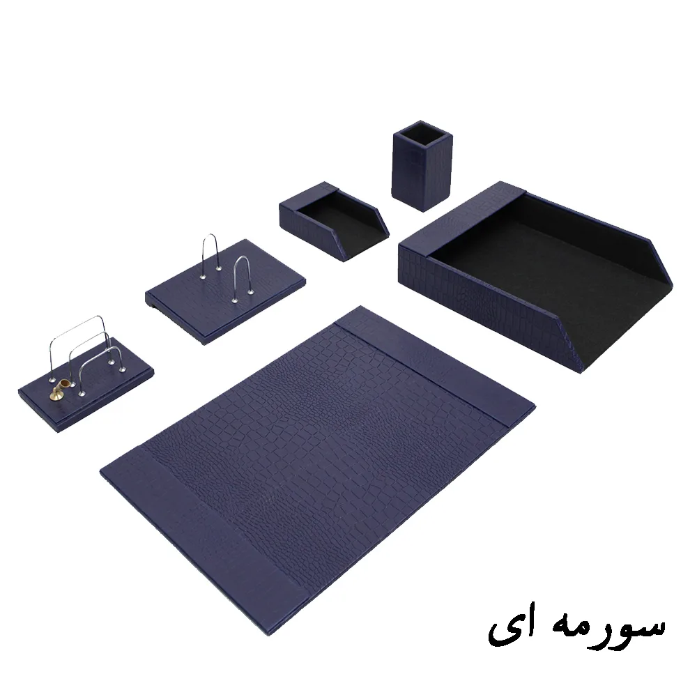 ست لوازم اداری رومیزی مدل A5506 مجموعه 6 عددی